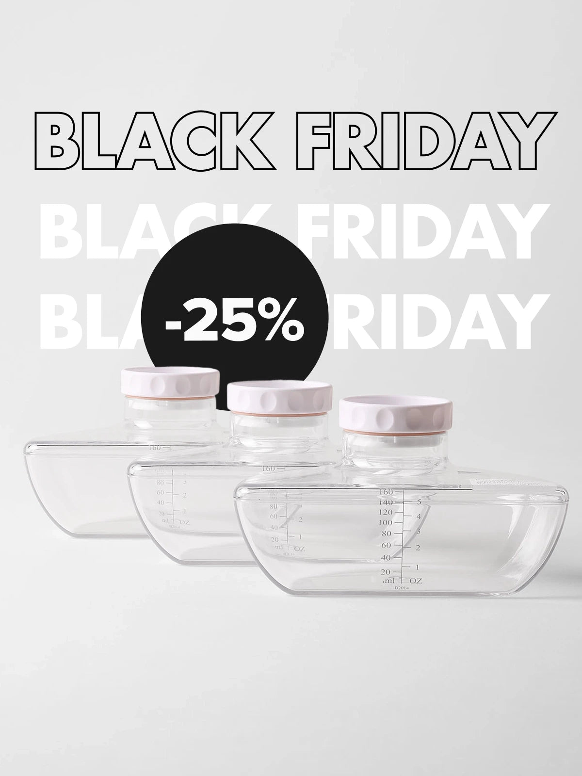 Perifit Pump | Muttermilch-Sammelflaschen (3er-Pack)