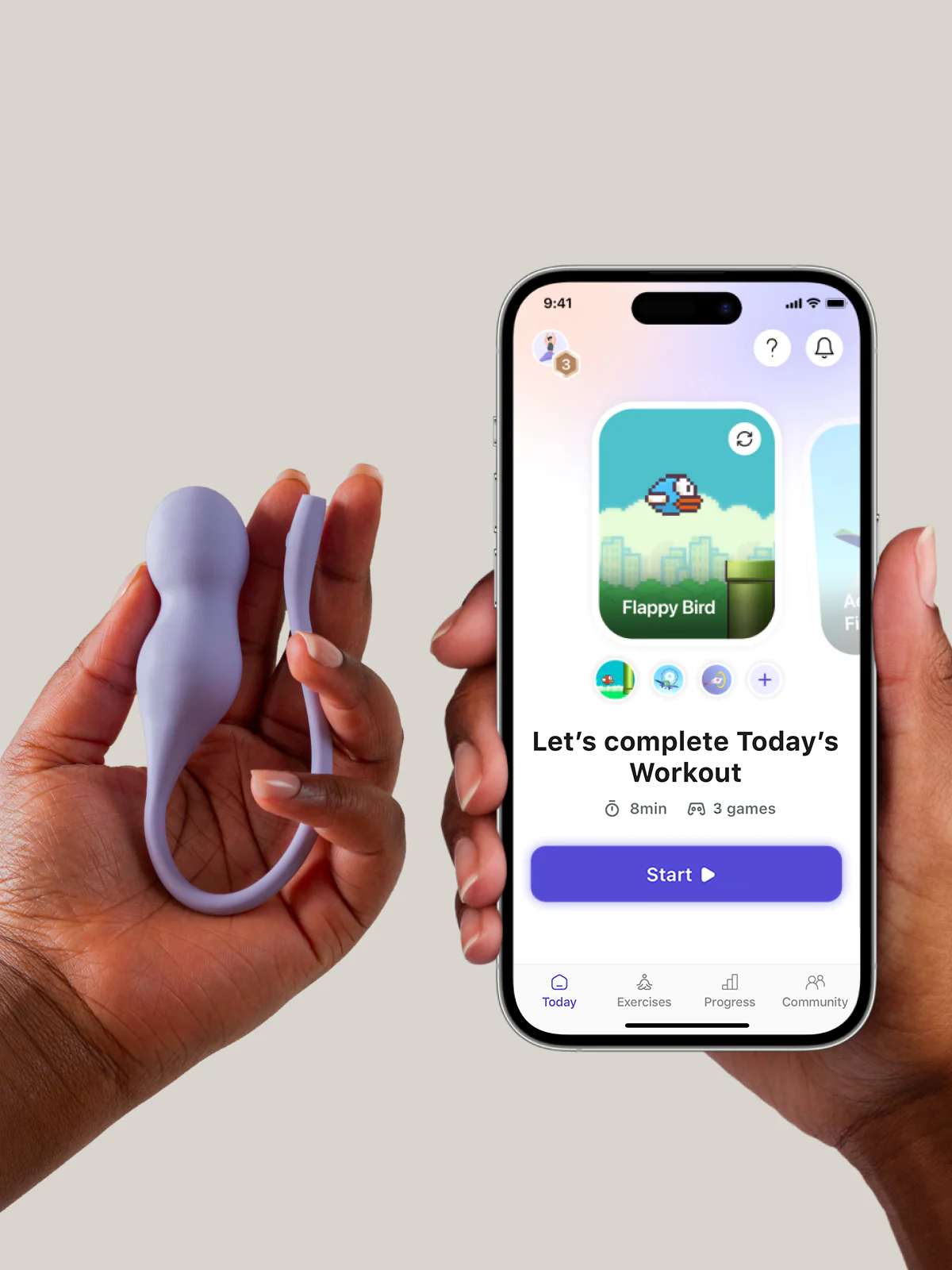 Perifit Care+ | Esercitatore avanzato di Kegel