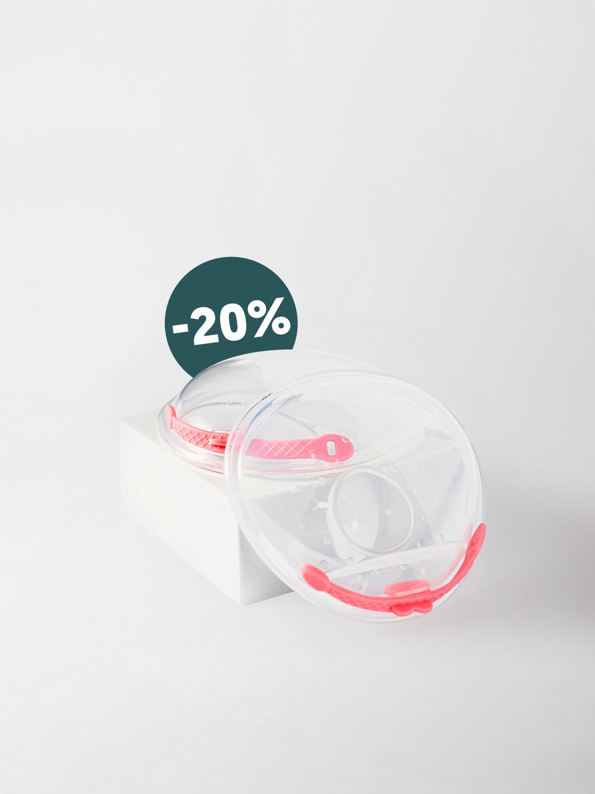 Coupelles recueil-lait x 2