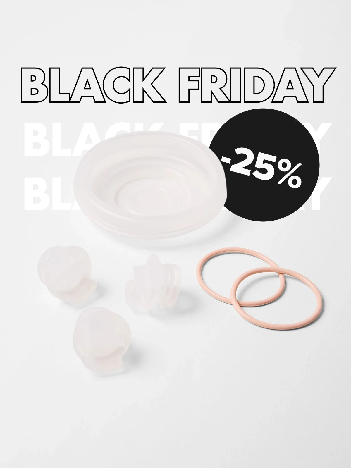 Perifit Pump | Silikon-Ersatzteilset für Milchpumpen